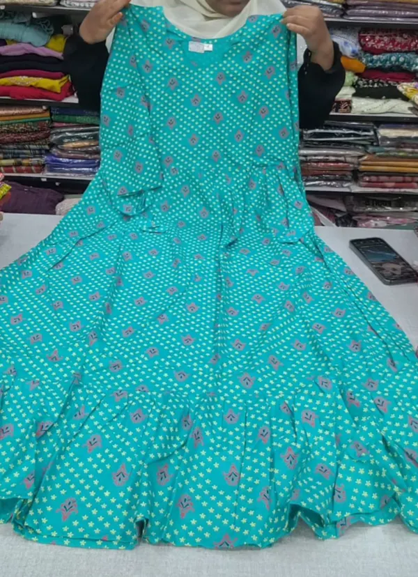 Premium Rayon Full Length Maxi Gown | MG129